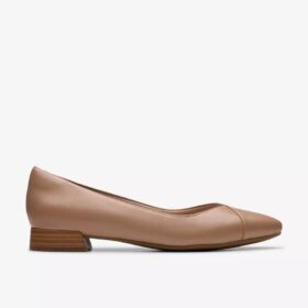 Women’s Natalyn Wish Warm Beige Leather Flats