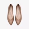Women’s Natalyn Wish Warm Beige Leather Flats Women’s Natalyn Wish Warm Beige Leather Flats