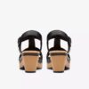 Women’s Seannah Madi Black Leather Wedges Women’s Seannah Madi Black Leather Wedges
