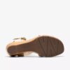 Women’s Seannah Madi Cream Leather Wedges