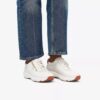 Women’s Tivoli Zip off White Leather Sneakers