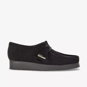 Women’s Wallabee™ Black Suede Shoes