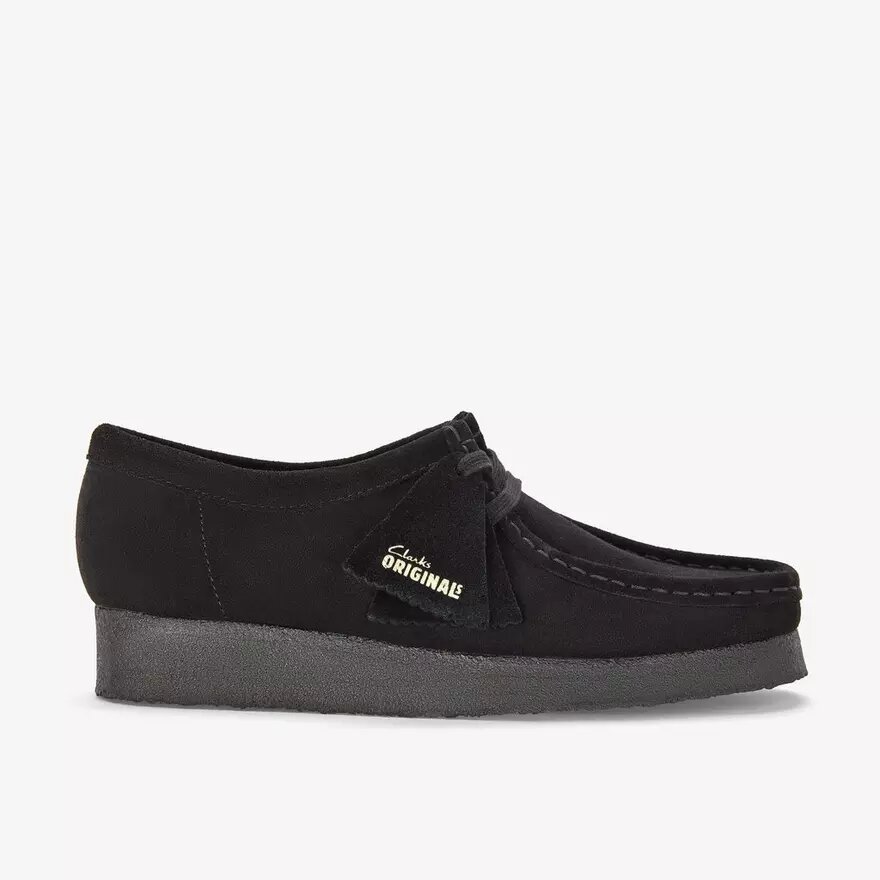 Women’s Wallabee™ Black Suede Shoes Women’s Wallabee™ Black Suede Shoes