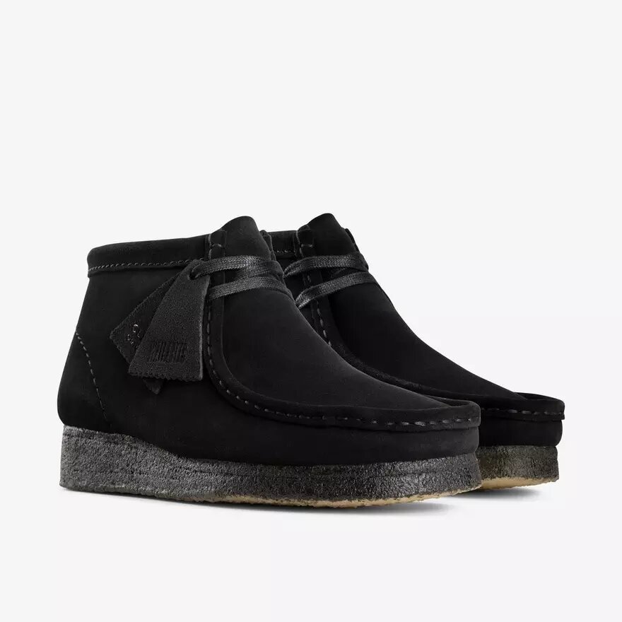Women’s Wallabee™ Boot Black Suede Boots Women’s Wallabee™ Boot Black Suede Boots
