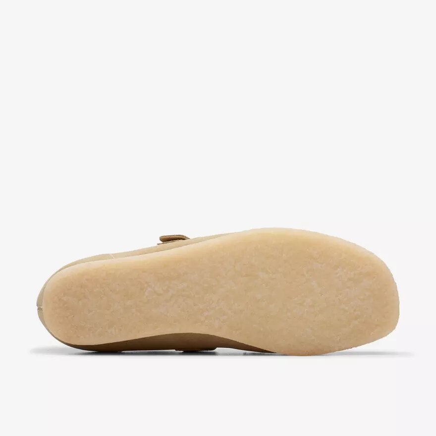 Women’s Wallabee T-Bar Maple Suede Moccasins Women’s Wallabee T-Bar Maple Suede Moccasins