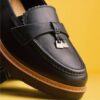 Women’s Westlynn Bella Black Leather Loafers