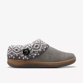 Women’s Willowdean Sweater Dark Grey Slippers