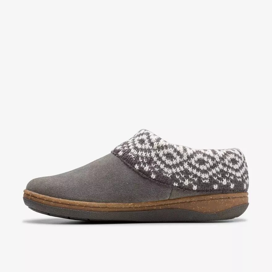 Women’s Willowdean Sweater Dark Grey Slippers Women’s Willowdean Sweater Dark Grey Slippers
