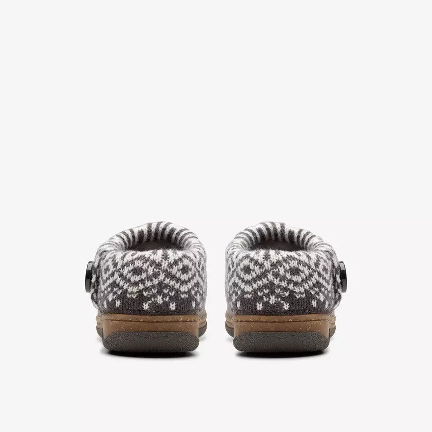 Women’s Willowdean Sweater Dark Grey Slippers Women’s Willowdean Sweater Dark Grey Slippers
