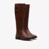 Womens Adalynn Hope British Tan Leather Knee High Boots Womens Adalynn Hope British Tan Leather Knee High Boots