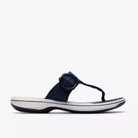 Womens Breeze Cove Black Flip Flop