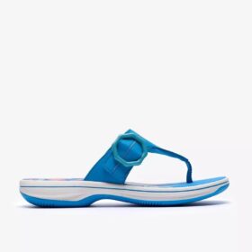Womens Breeze Cove Bright Blue Flip Flop
