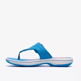 Womens Breeze Cove Bright Blue Flip Flop