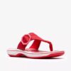 Womens Breeze Cove Poppy Red Flip Flop