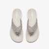Womens Breeze Gem Silver Flip Flop Womens Breeze Gem Silver Flip Flop