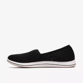 Womens Breeze Lily Black Slip-Ons