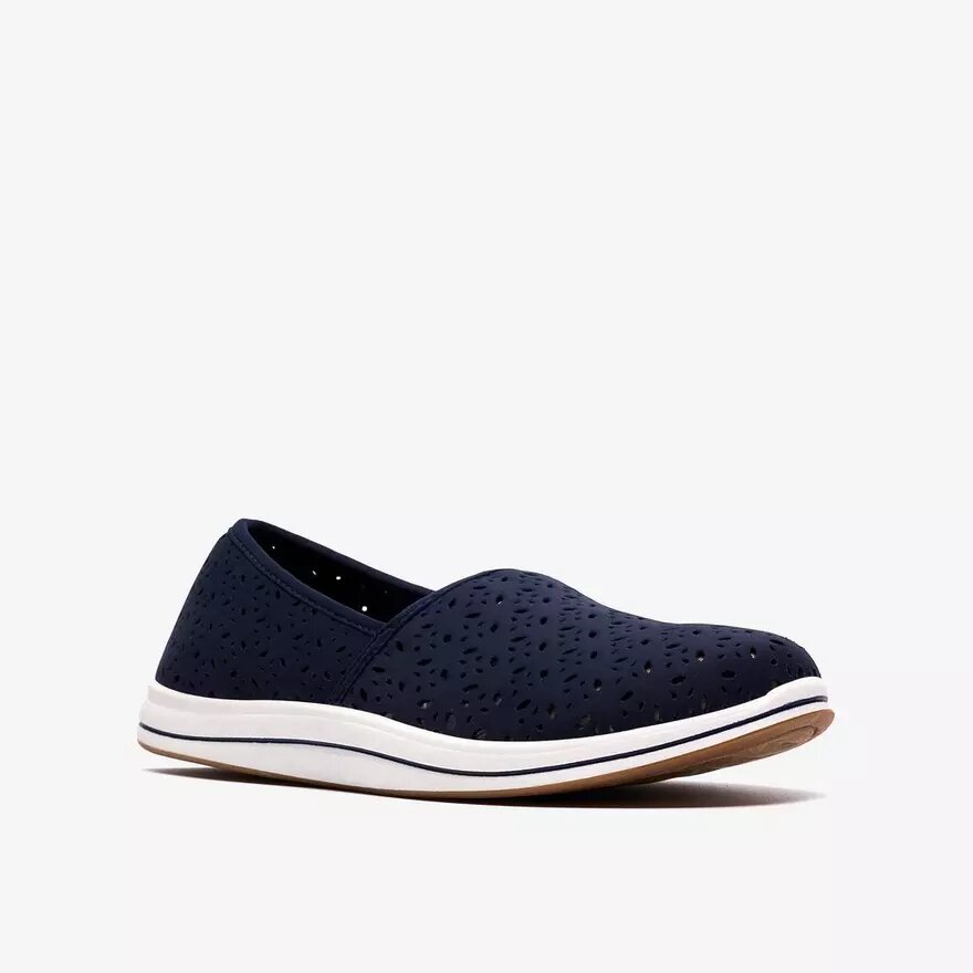 Womens Breeze Lily Navy Slip-Ons Womens Breeze Lily Navy Slip-Ons