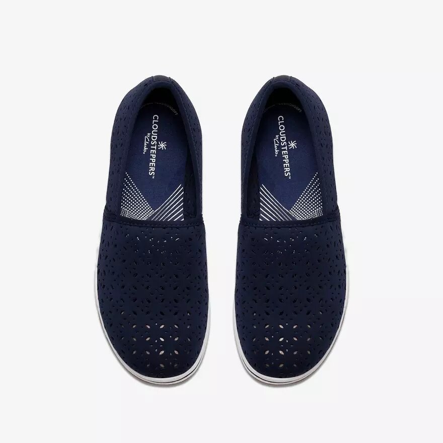 Womens Breeze Lily Navy Slip-Ons Womens Breeze Lily Navy Slip-Ons