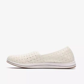 Womens Breeze Lily White Slip Ons