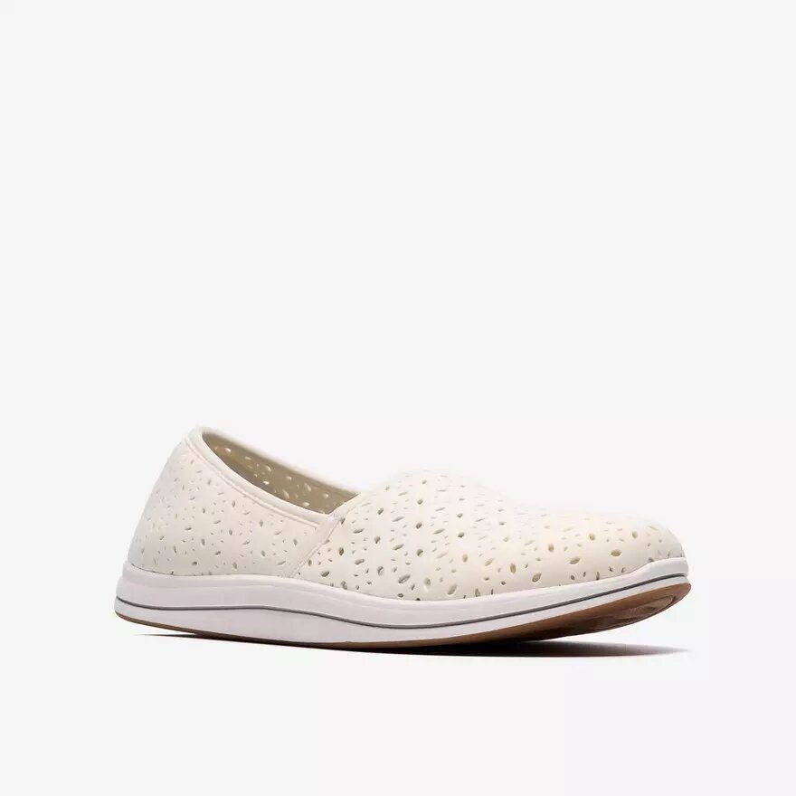 Womens Breeze Lily White Slip Ons Womens Breeze Lily White Slip Ons