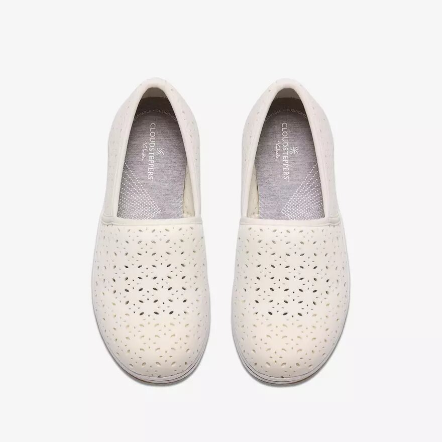 Womens Breeze Lily White Slip Ons Womens Breeze Lily White Slip Ons