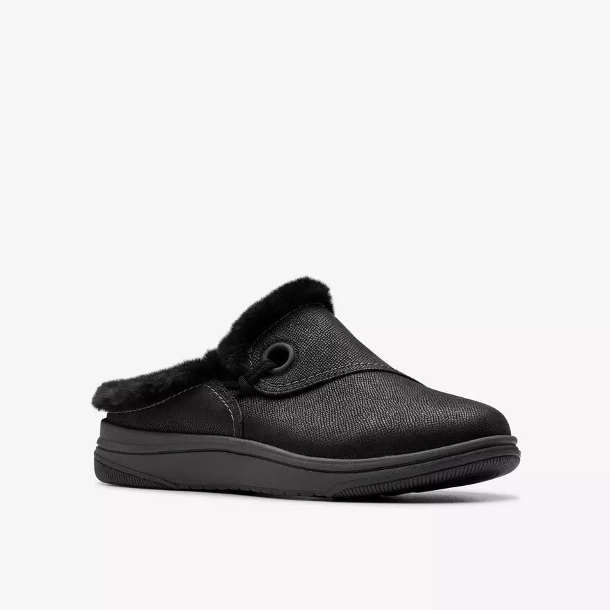 Womens Breeze Myth Black Clogs & Mules Womens Breeze Myth Black Clogs & Mules