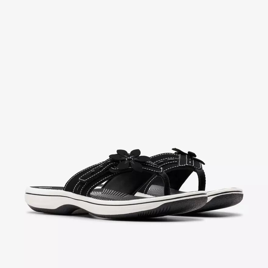 Womens Breeze Opal Black Flip Flop Womens Breeze Opal Black Flip Flop