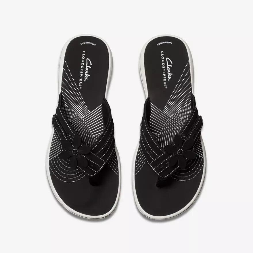 Womens Breeze Opal Black Flip Flop Womens Breeze Opal Black Flip Flop