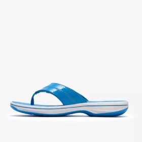 Womens Breeze Reyna Bright Blue Flip Flop