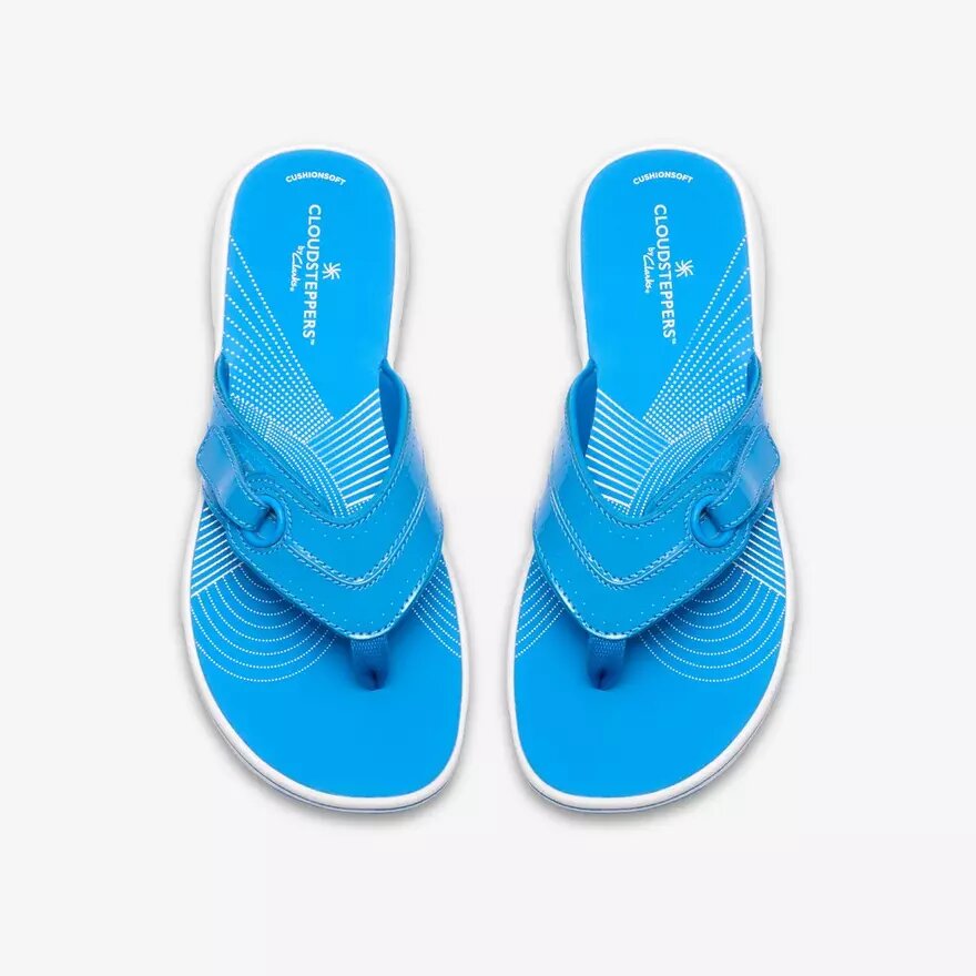 Womens Breeze Reyna Bright Blue Flip Flop Womens Breeze Reyna Bright Blue Flip Flop