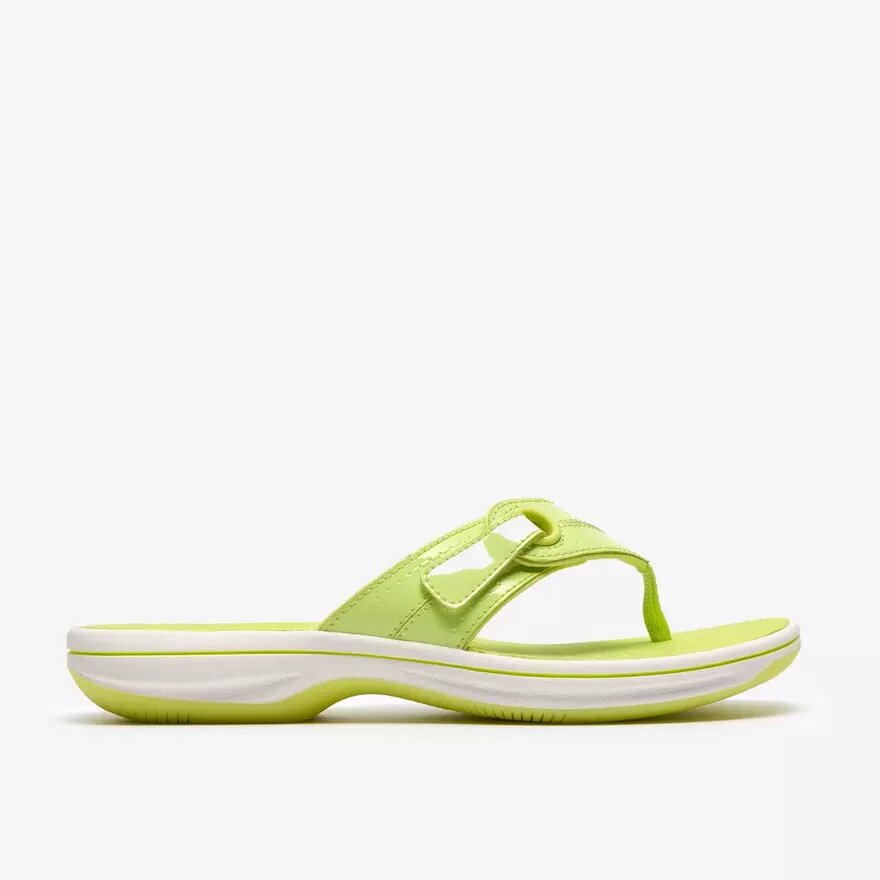 Womens Breeze Reyna Lime Flip Flop Womens Breeze Reyna Lime Flip Flop