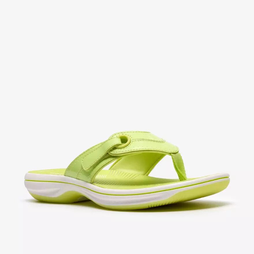 Womens Breeze Reyna Lime Flip Flop Womens Breeze Reyna Lime Flip Flop