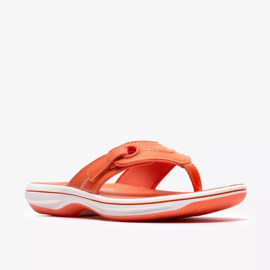 Womens Breeze Reyna Orange Flip Flop Womens Breeze Reyna Orange Flip Flop