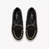 Womens Breezesky Bay Black Canvas Loafers