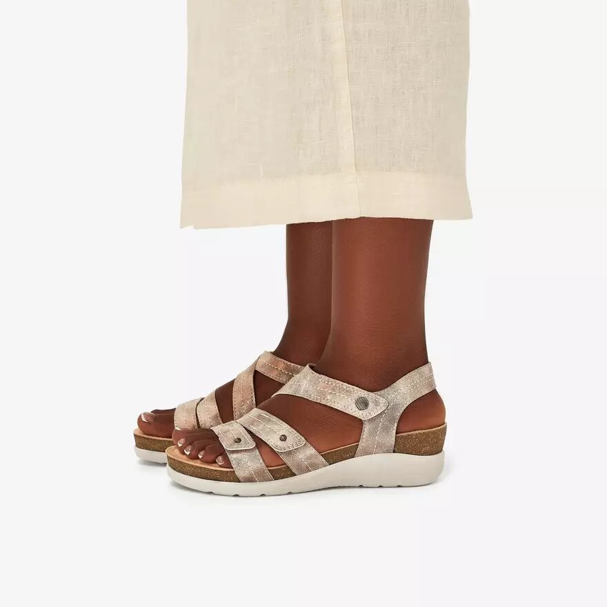 Womens Calenne Clara Bronze Metallic Calenne Clara Womens Calenne Clara Bronze Metallic Calenne Clara