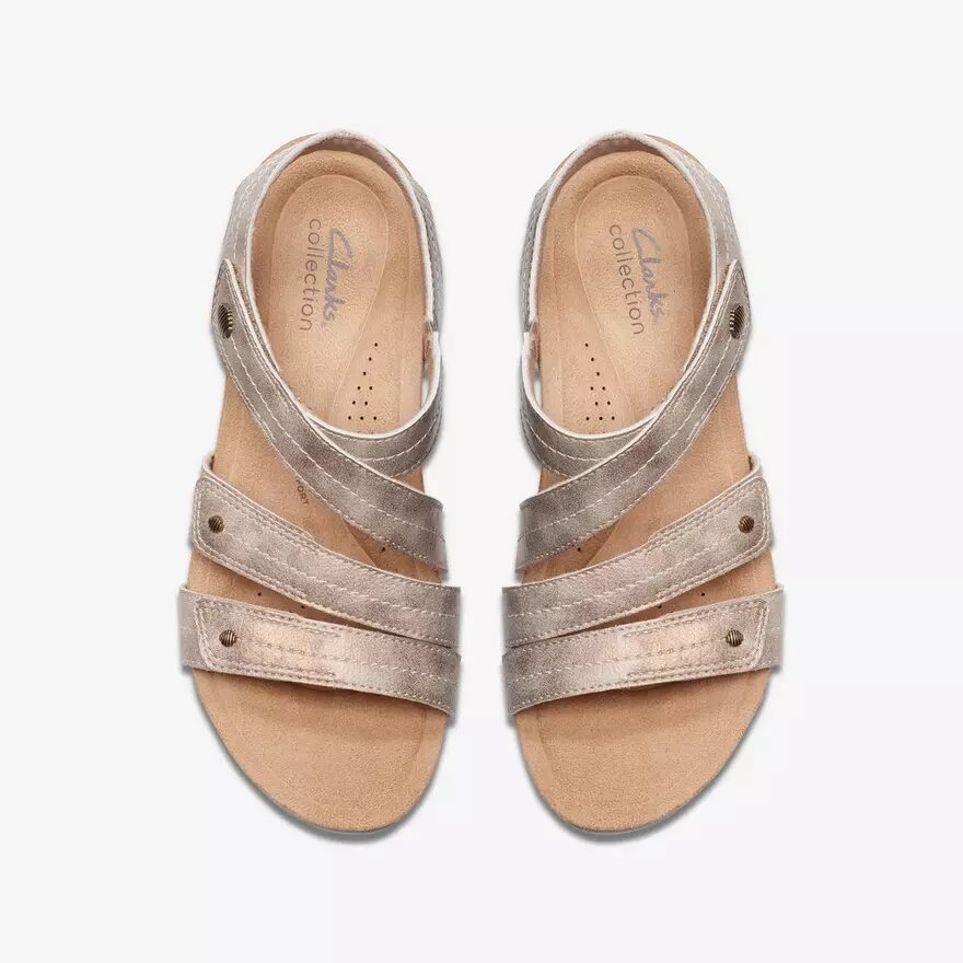 Womens Calenne Clara Bronze Metallic Calenne Clara Womens Calenne Clara Bronze Metallic Calenne Clara