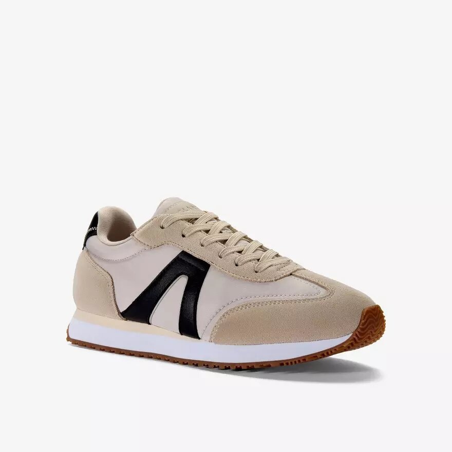 Womens Calo Run 2 Beige Combination Sneakers Womens Calo Run 2 Beige Combination Sneakers