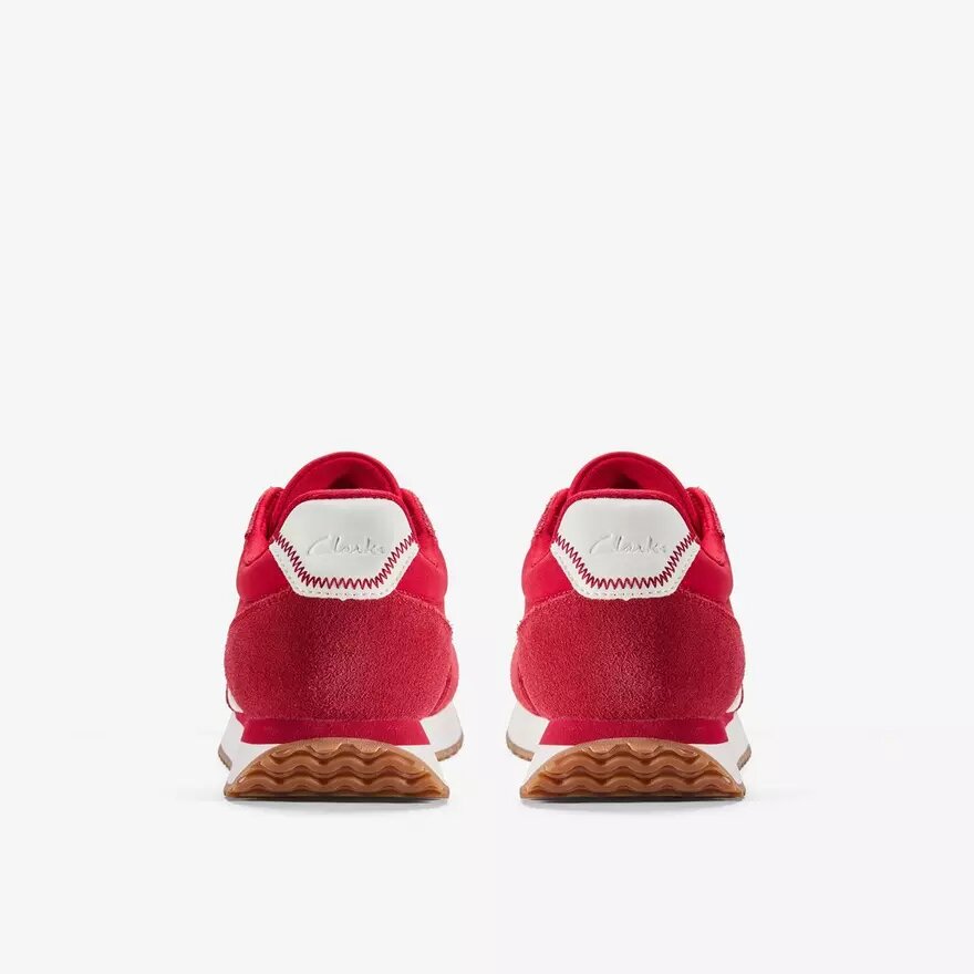 Womens Calo Run 2 Red Combination Sneakers Womens Calo Run 2 Red Combination Sneakers