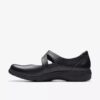 Womens Carleigh Jane Black Leather Mary Jane Shoes