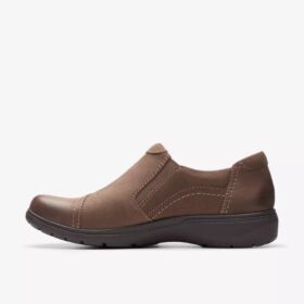 womens carleigh ray taupe nubuck slip ons 2 280x280 - Womens Carleigh Ray Taupe Nubuck Slip Ons