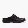 Womens Carleigh Viola Black Nubuck Clogs & Mules Womens Carleigh Viola Black Nubuck Clogs & Mules