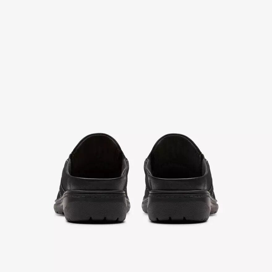 Womens Carleigh Viola Black Nubuck Clogs & Mules Womens Carleigh Viola Black Nubuck Clogs & Mules