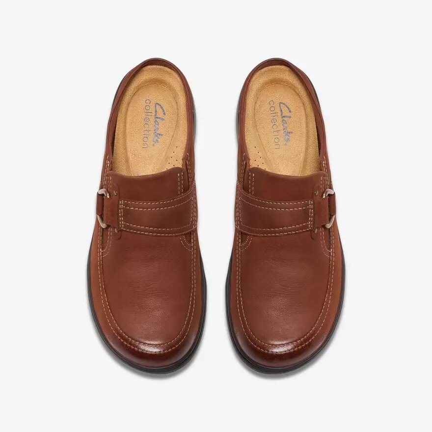 Womens Carleigh Viola British Tan Nubuck Clogs & Mules Womens Carleigh Viola British Tan Nubuck Clogs & Mules