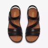 Womens Cecily Mix Black Combination Flat Sandal Womens Cecily Mix Black Combination Flat Sandal