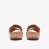 Womens Cecily Step Beige Nubuck Flat Sandals Womens Cecily Step Beige Nubuck Flat Sandals