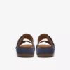 Womens Cecily Step Navy Nubuck Flat Sandals Womens Cecily Step Navy Nubuck Flat Sandals