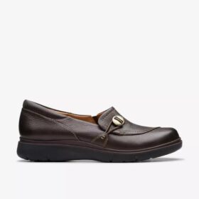 womens certina ease dark brown leather slip ons 1 280x280 - Womens Certina Ease Dark Brown Leather Slip Ons