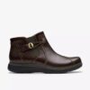 Womens Certina Joy Dark Brown Leather Ankle Boots Womens Certina Joy Dark Brown Leather Ankle Boots