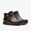 Womens Certina Joy Dark Brown Leather Ankle Boots Womens Certina Joy Dark Brown Leather Ankle Boots