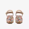 Womens Chicly Floral White Wedges Womens Chicly Floral White Wedges